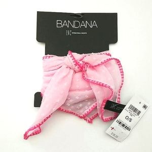 INC Pink Bandana One Size